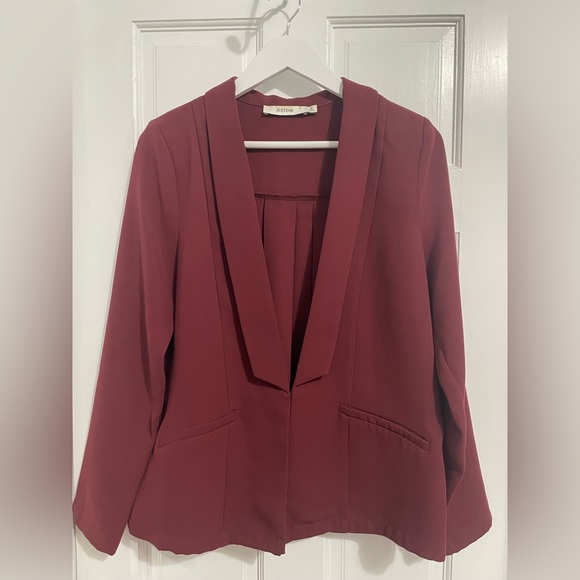 Dark Red Blazer - Size M - Picture 7 of 8